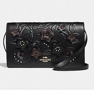 Coach floral embossed Hayden crossbody